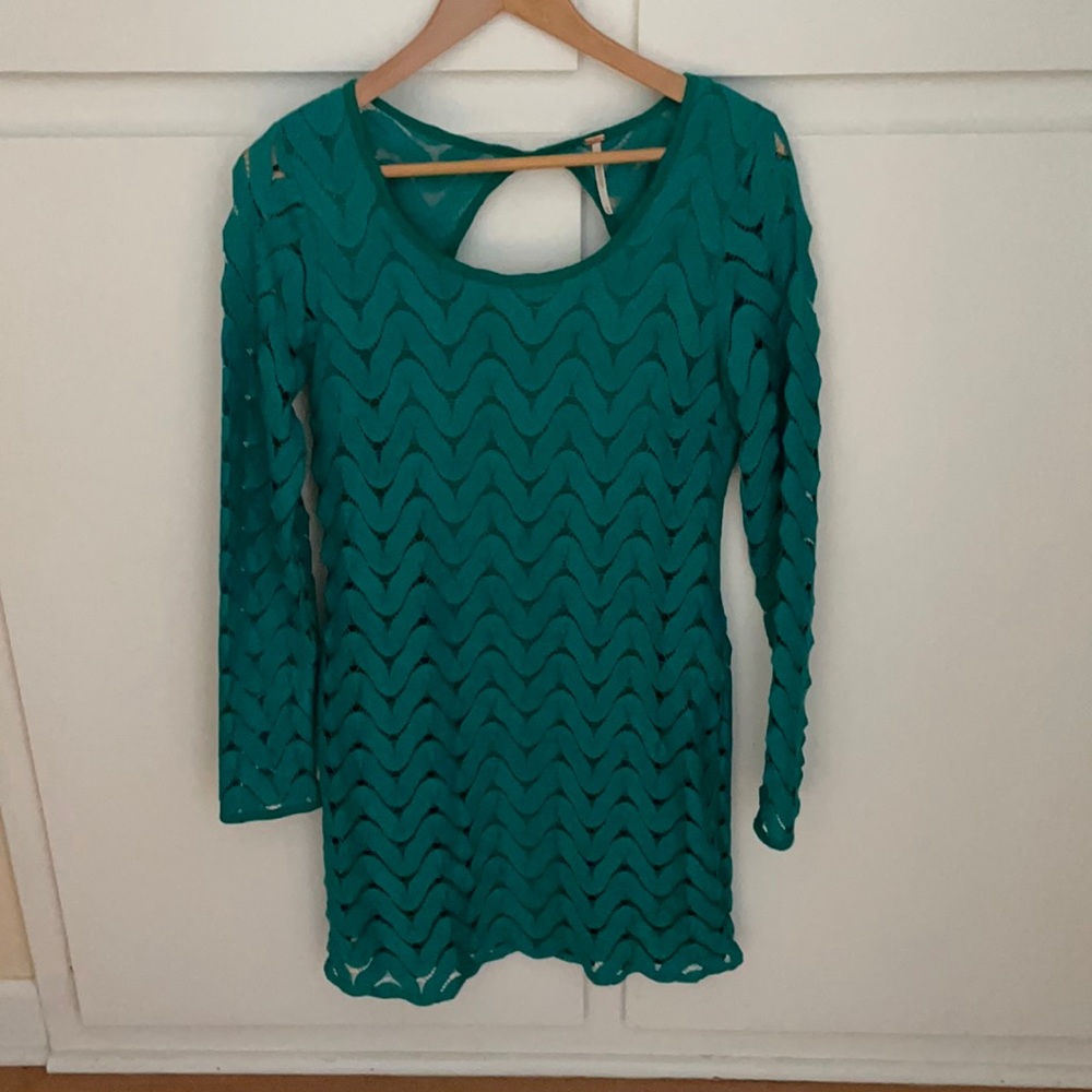 Free People dress with keyhole back